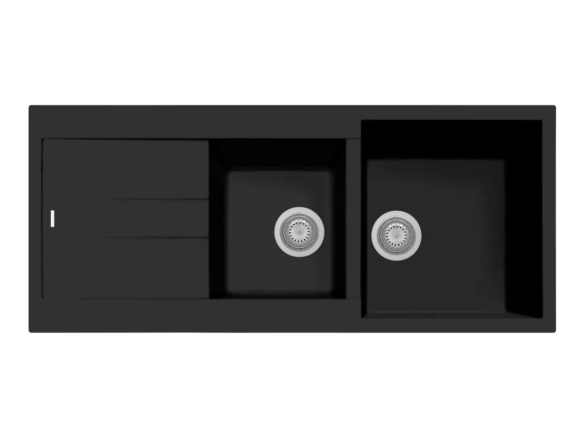 2-х сливная раковина из композитного материала с поддоном TASCA композитные раковины ARCH-00068358