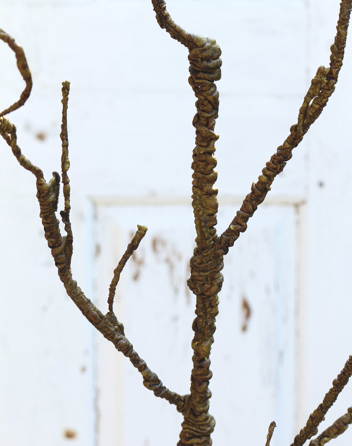 3399 666 a3 Искусственная декоративная веточка, 110 см, коричневая H-andreas 