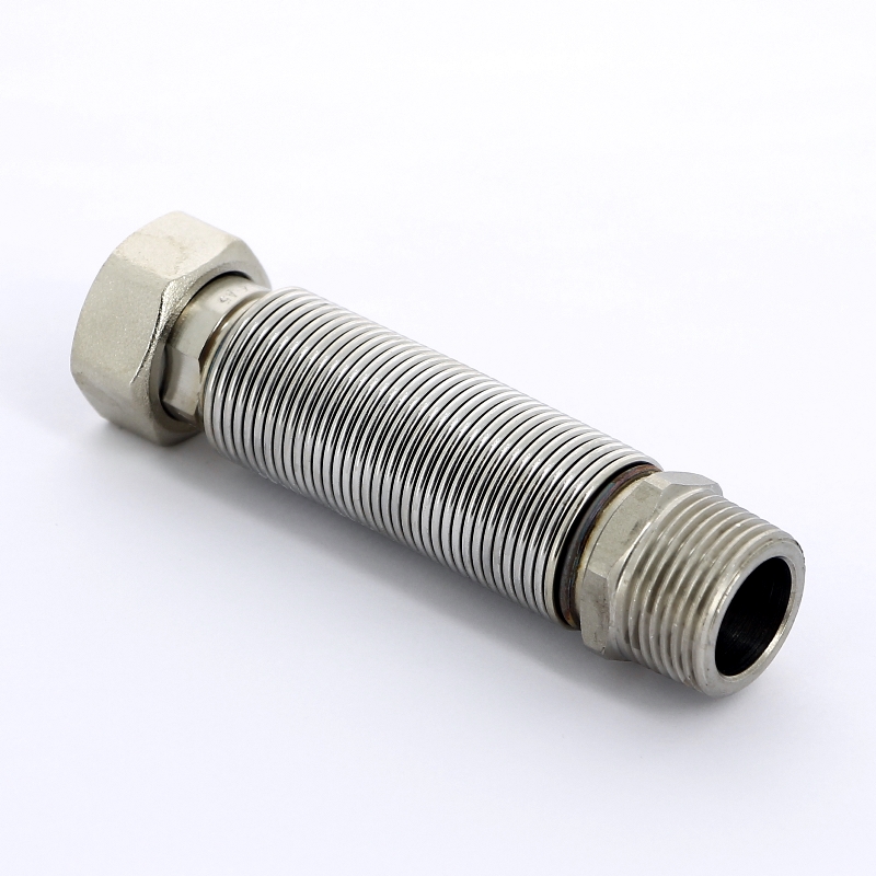 Подводка для воды НВ Flexorapid из нержавеющей стали EMMETI 3/4" 10-19.5см 02450120 - Вид №2