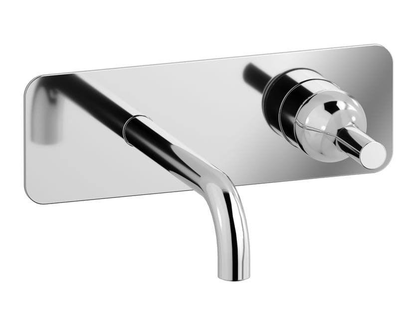 Настенный смеситель для раковины с автоматическим сливом IB Batlò ARCH-00077535