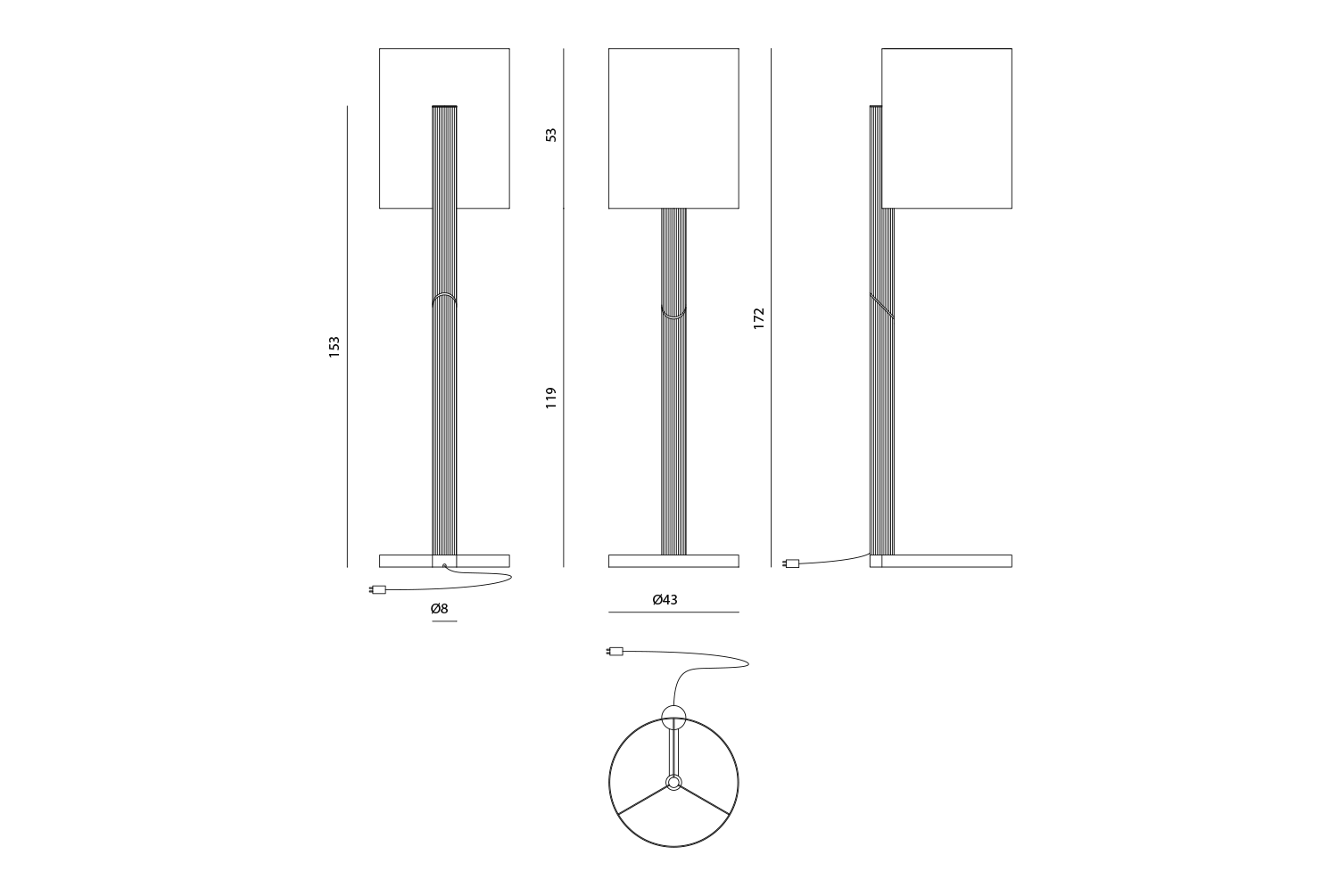 Stilo Наполная лампа Visionnaire  - Вид №4