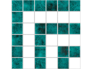 Внутренняя и наружная стеклянная мозаика