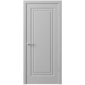 Дверь межкомнатная глухая Комфорт-1 80x220 см эмаль цвет гейнсборо с замком и петлями 89437659 STLM-2146394