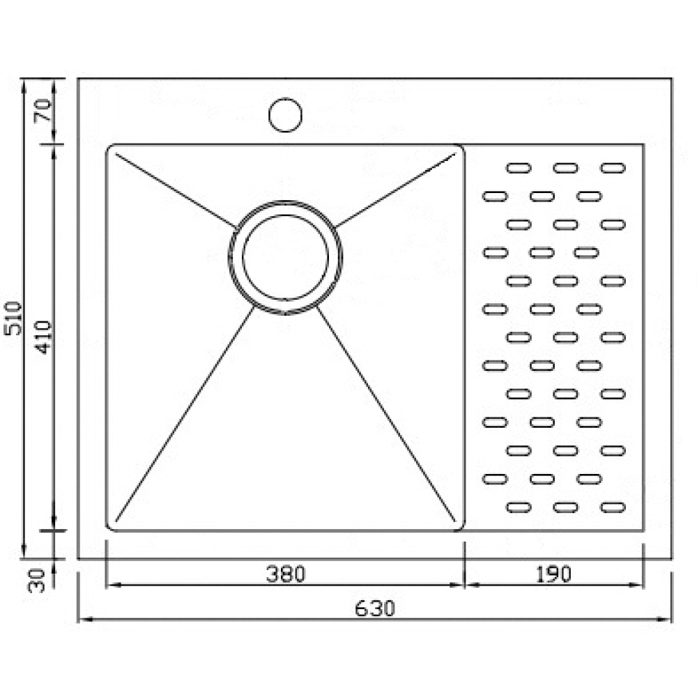Кухонные мойки Eco Marino SMB-6351PRS.A SEAMAN  - Вид №1