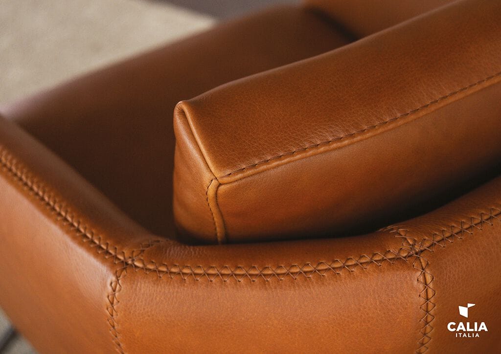 3-местный кожаный диван Calia Italia Superior ARCH-00066758 - Вид №4