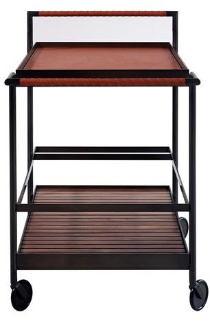 more Барная тележка из металла и массива ореха Harri sun-id-1398975 - Вид №2