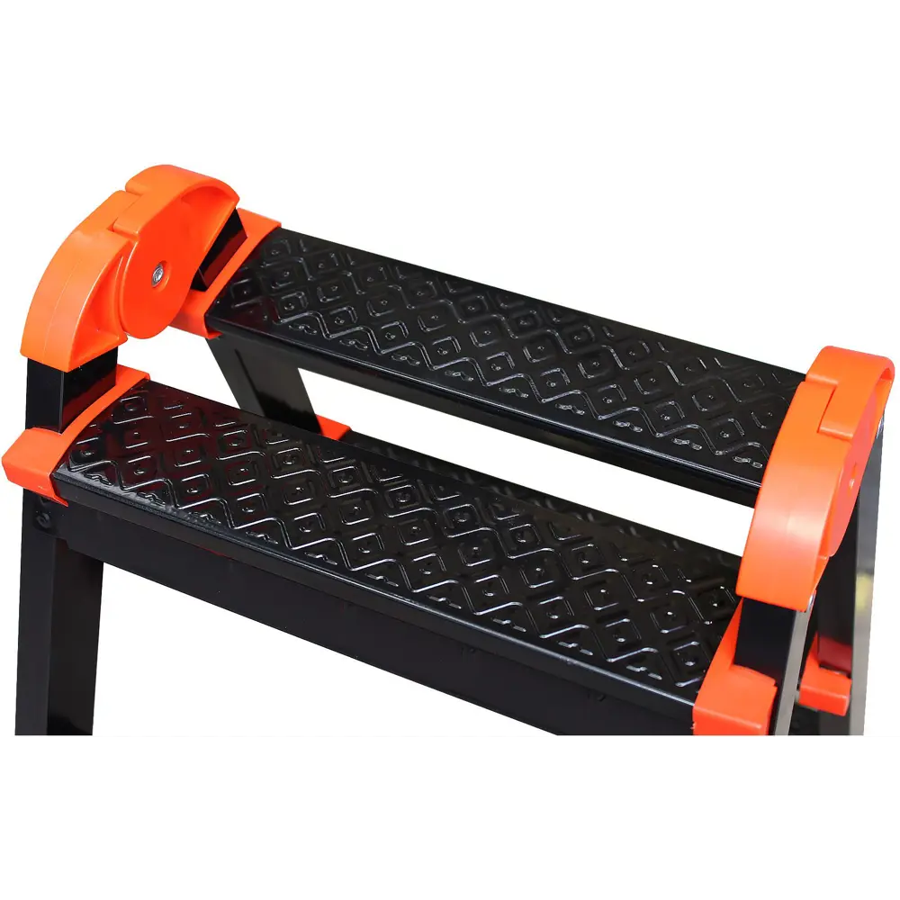 Стремянка-табурет Zalger двухсторонняя стальная 2 ступени 85172712 STLM-0059427 - Вид №4
