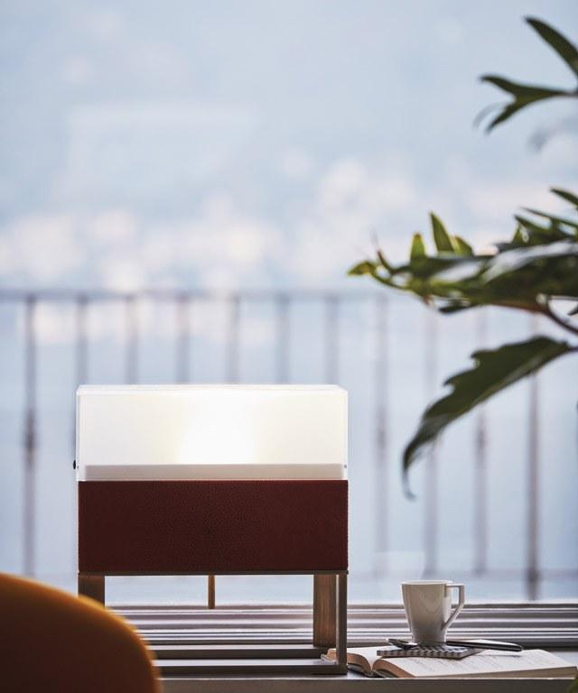 OAK Светодиодная настольная лампа из кожи Milano collection Sc5007 - Вид №2