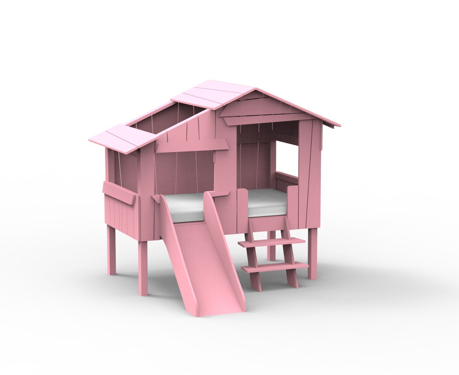 Кровать-чердак из МДФ Mathy by Bols TREEHOUSE BEDS &amp ARCH-00114895 - Вид №27