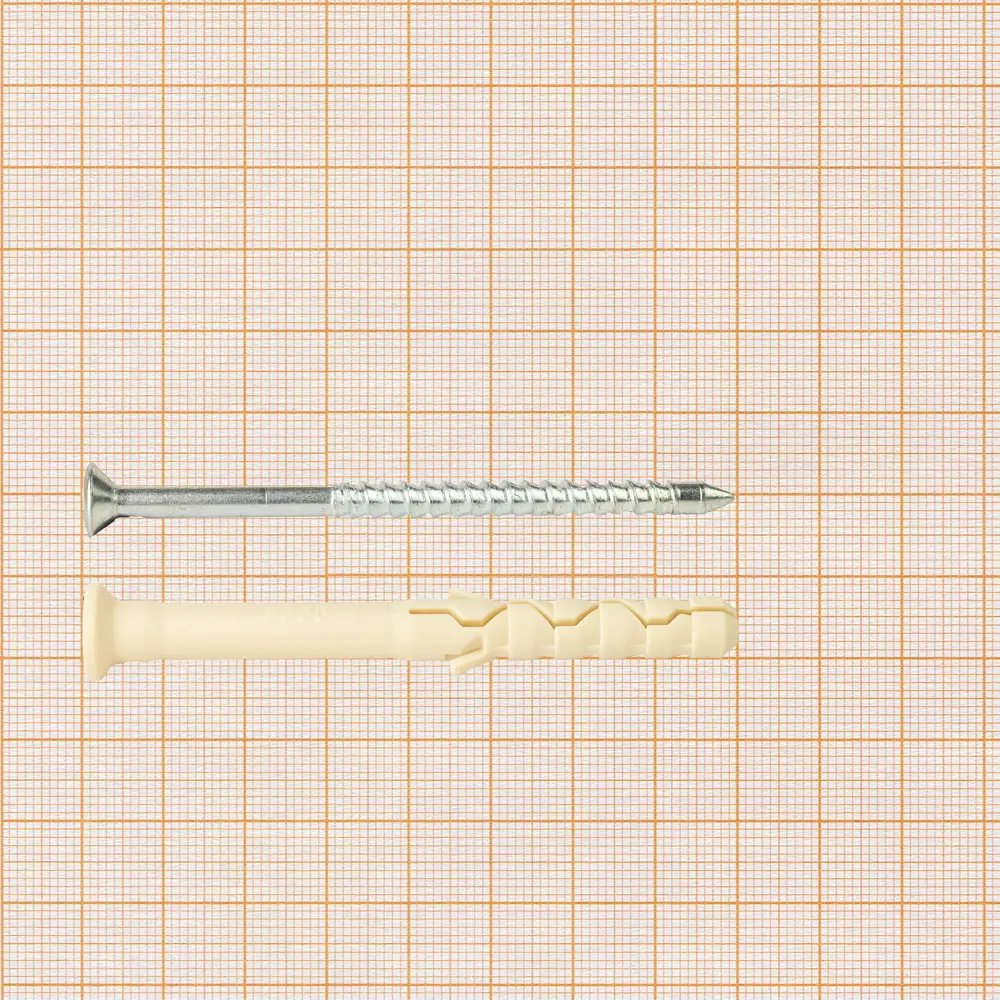 Дюбель-гвоздь потайной Европартнер 8×80 мм для надёжного монтажа 89383277 STLM-1455479 - Вид №5