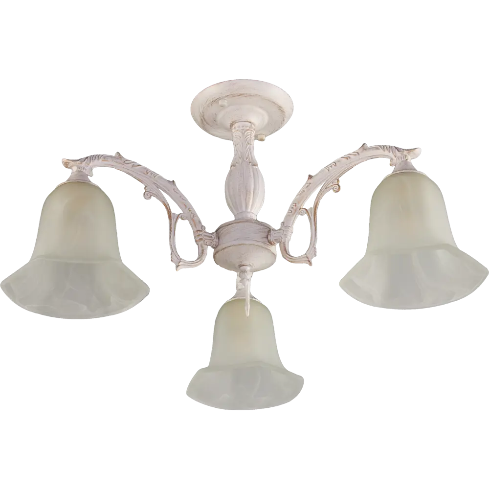 Люстра потолочная «Ариадна», 3 лампы, 9 м², цвет белый DE CITY STLM-2188122