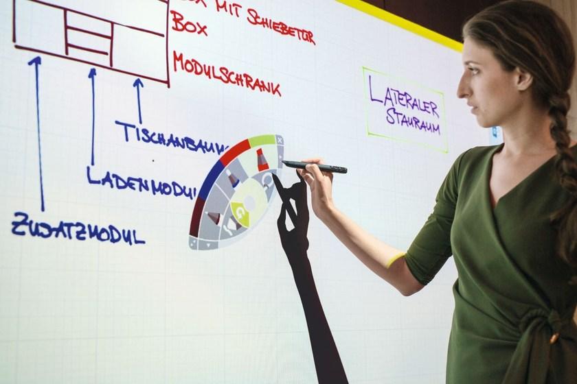 BENE Настенная модульная офисная доска sun-id-1467606 - Вид №4