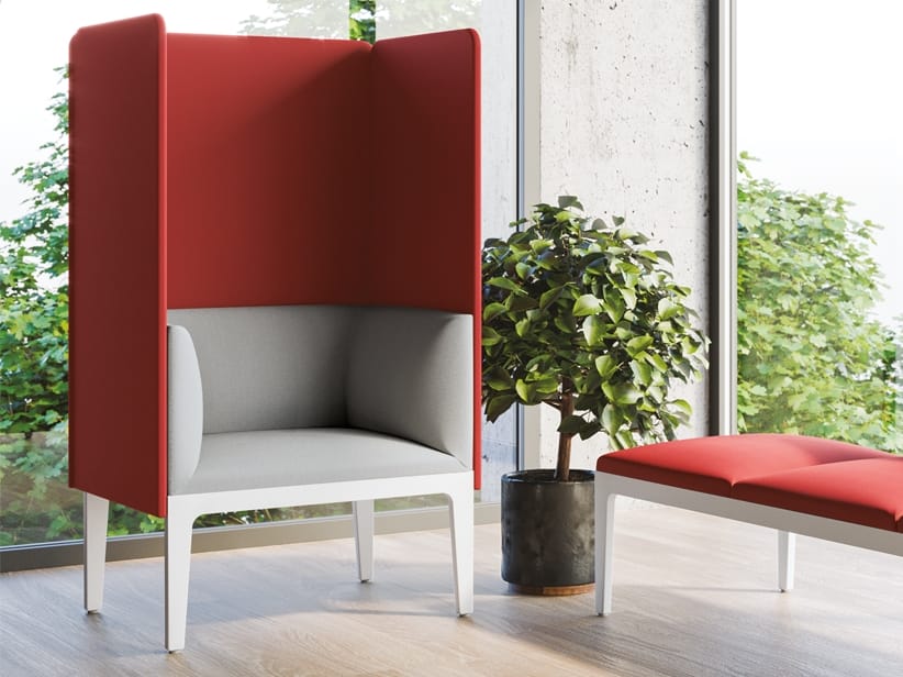 Тканевое кресло с высокой спинкой FREZZA Alplus ARCH-00025052