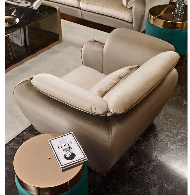 VOLPI Кресло с подлокотниками Luigi volpi Lv-21001.po - Вид №1