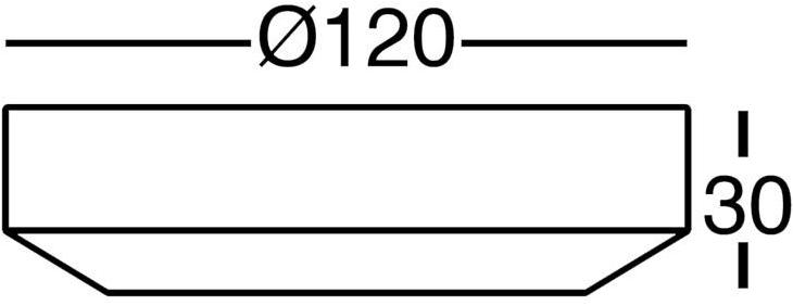 VONDOM Круглый садовый столик из полиэтилена Vela sun-id-1509791 - Вид №2