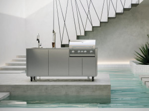 Отдельно стоящая уличная кухня