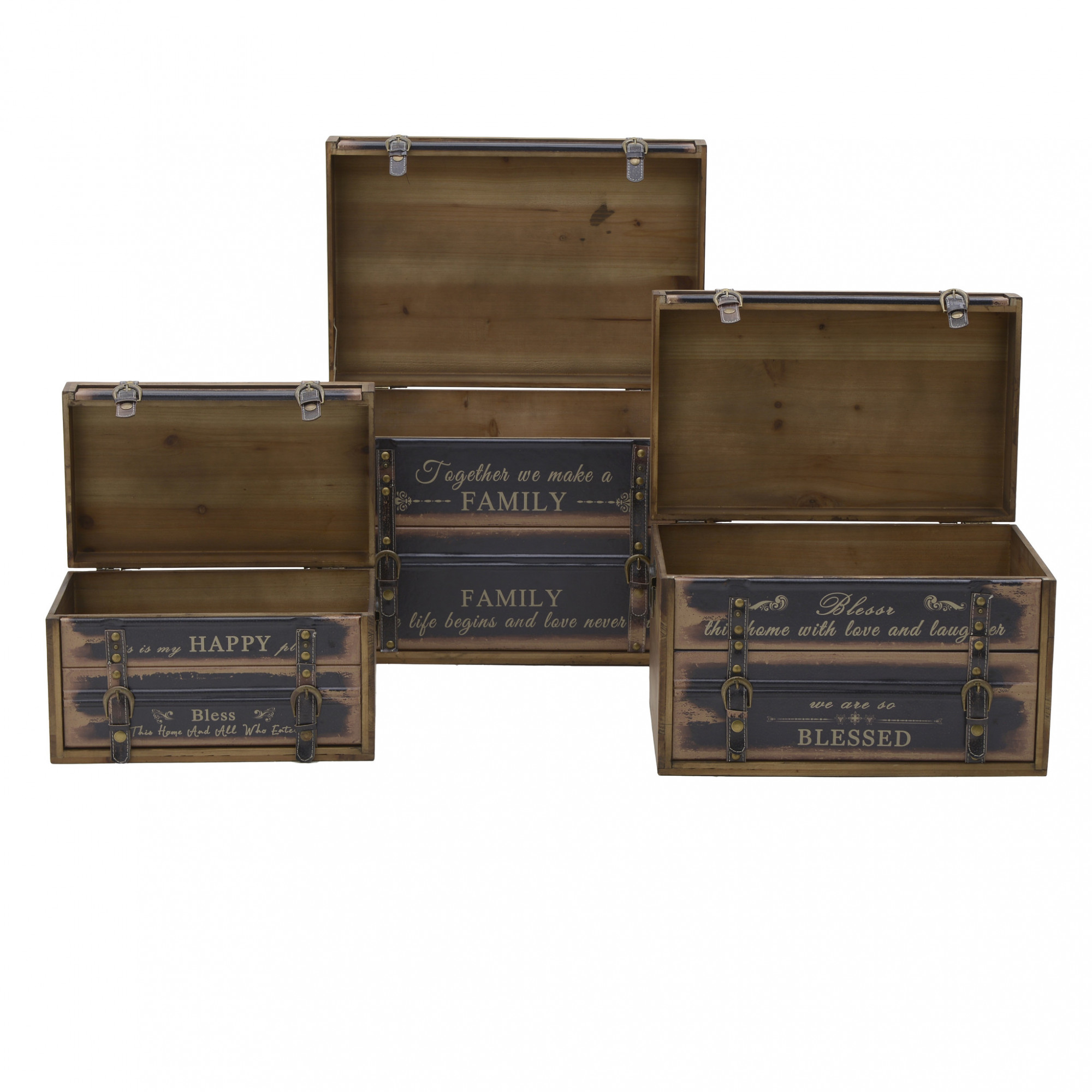 3850939.0076 сундук, набор 3 шт TO4ROOMS 