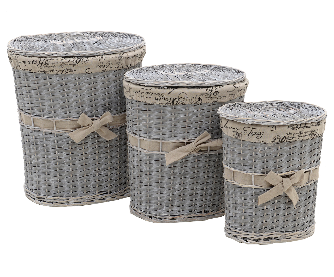 3865751.0003 Корзина, набор 3шт - 52x39x57 / 43x32x48 / 35x26x38 TO4ROOMS 