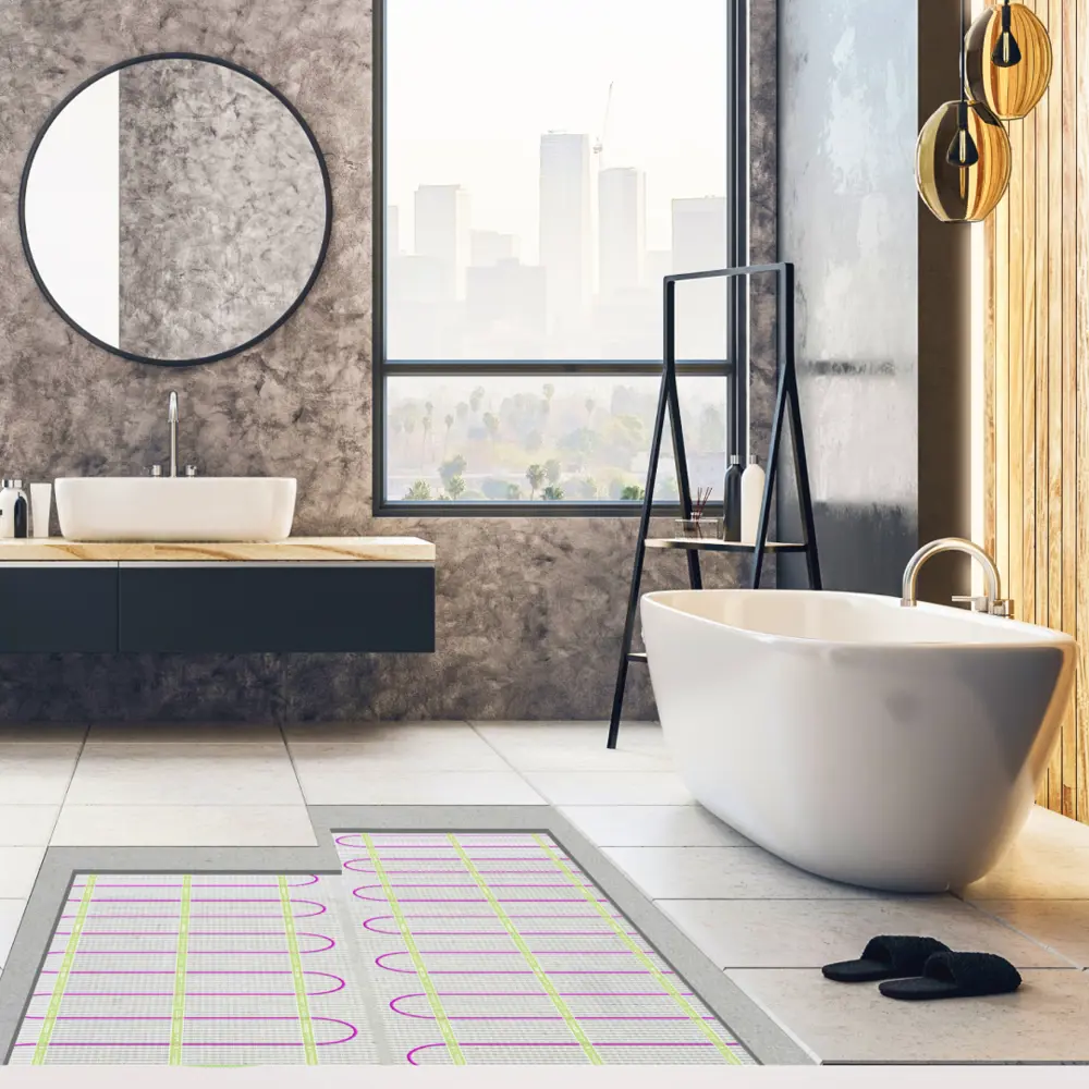 Нагревательный мат для тёплого пола Caleo Easymat 8 м2 1120 Вт STLM-2058700 - Вид №11