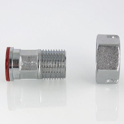 VTr.612.N.0004 Полусгон с накидной гайкой и обратным клапаном Valtec 1/2"  - Вид №8