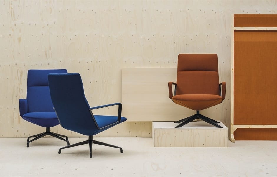 Спицевое кресло с высокой спинкой Andreu World Capri Lounge ARCH-00053348 - Вид №1