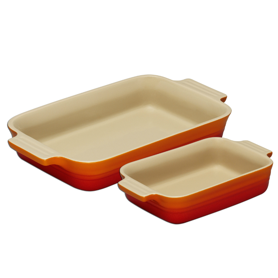 Блюдо для запекания Le Creuset, 19 см, оранжевое 91004719090000 - Вид №5