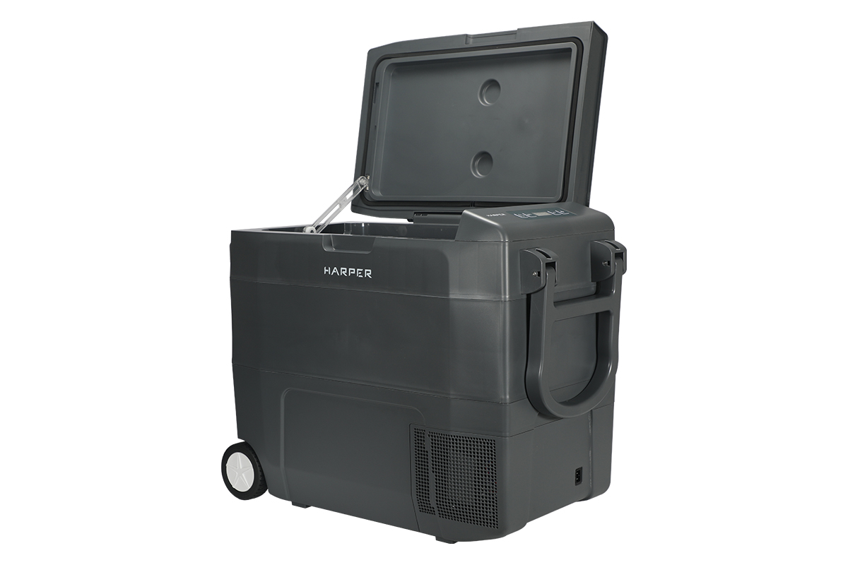 9197156 Холодильник автомобильный Harper CRF-50 серый STDN-0009977 - Вид №1