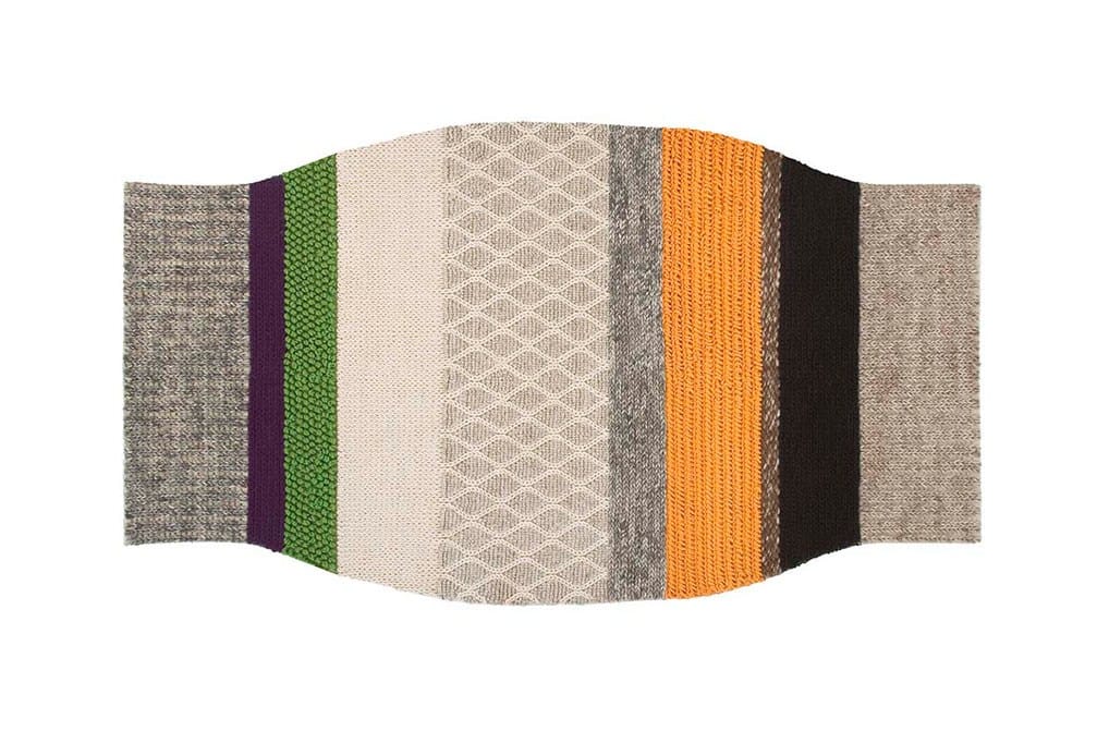 Полосатый шерстяной ковер GAN Mangas Original ARCH-00047035 - Вид №7