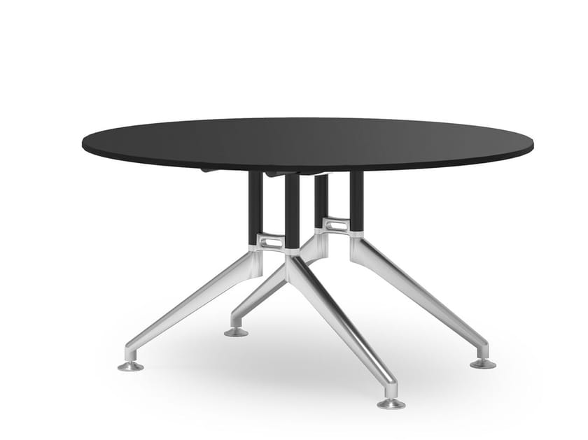 Круглый алюминиевый стол для встреч SCHNEEWEISS interior TABLE KONFERENZ ARCH-00064069