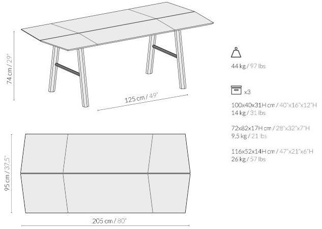 Woodendot Стол из ясеня прямоугольный Savia sun-id-1379410 - Вид №17