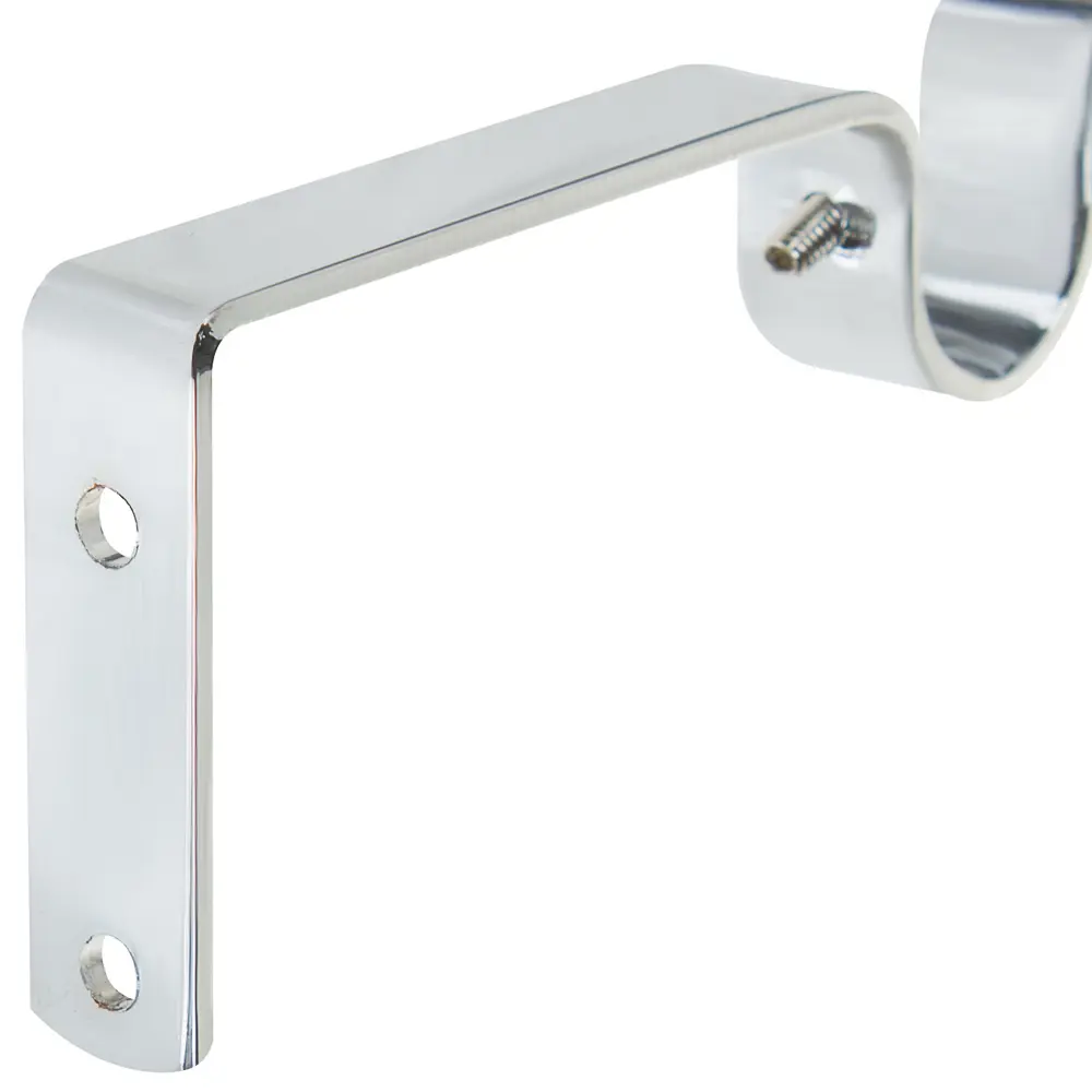 Держатель двухрядный простой 8/14 см цвет хром INSPIRE STLM-2036693 - Вид №1