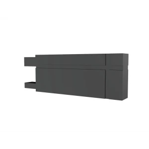 Наконечник Лайн металл цвет черный 93 см