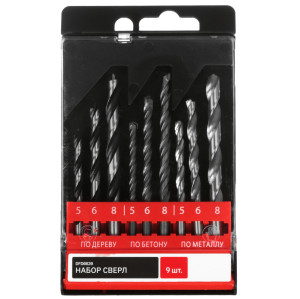 Набор сверл Aceline DFD0820 5465159