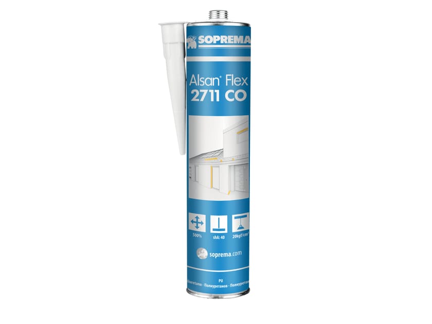Полиуретановый герметик средней формы Soprema Alsan ARCH-00138372