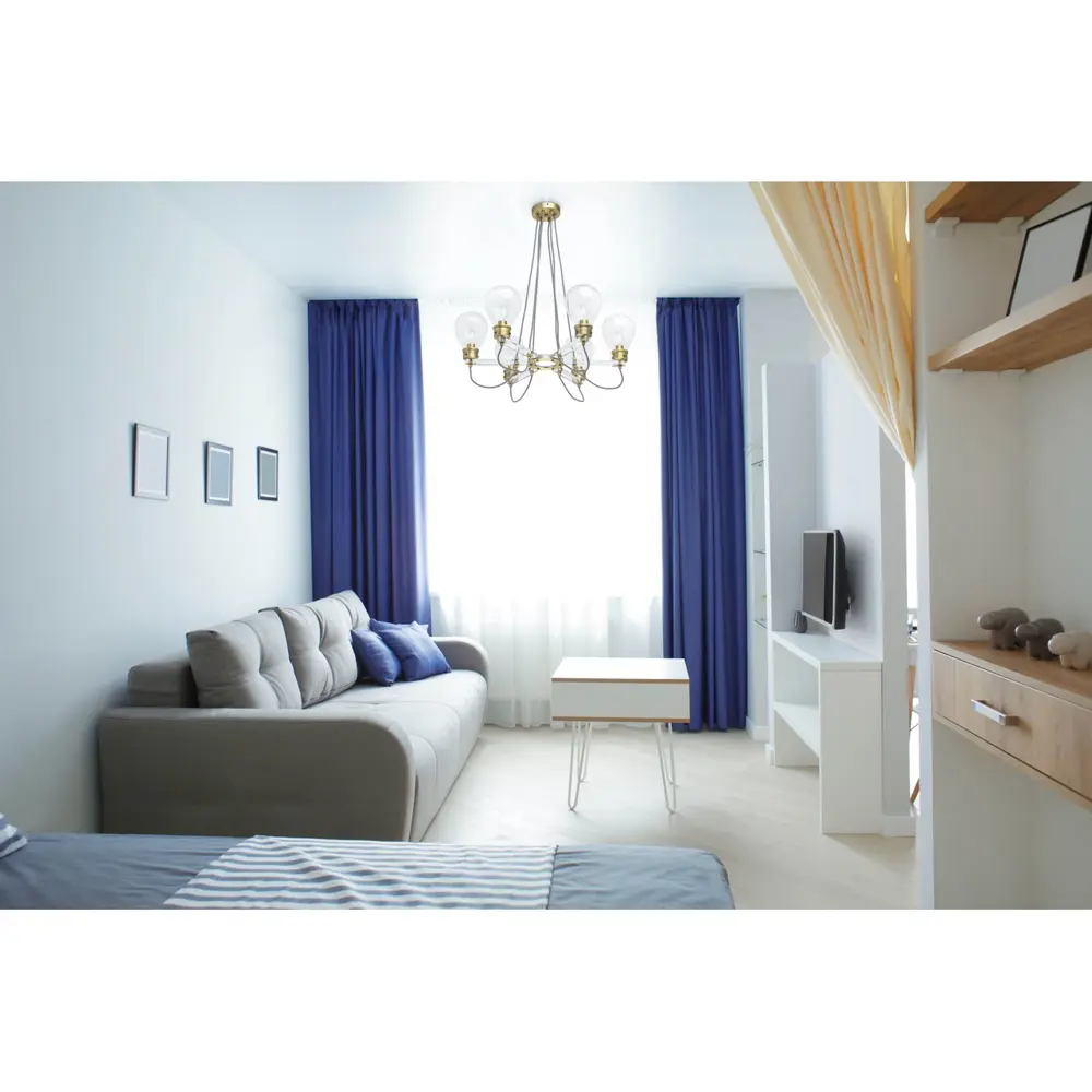 Люстра «Атмосфера» 6хE14х5 Вт MW-Light STLM-2208246 - Вид №11