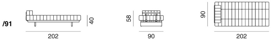 de Sede Кожаная кушетка Ds-80 sun-id-1353496 - Вид №2