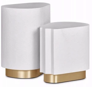 Ginger & Jagger Высокий журнальный столик из фанерованной древесины Earth to earth