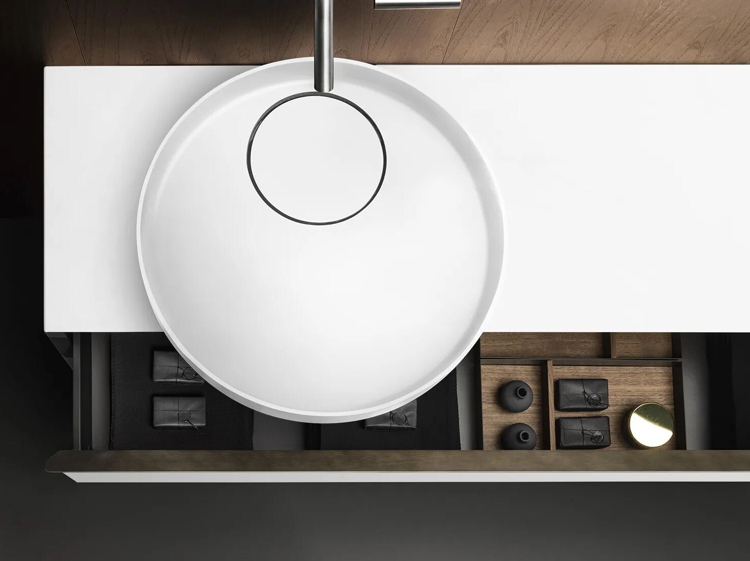 Подвесной шкаф с одной раковиной Falper эксцентричный ARCH-00055616 - Вид №2