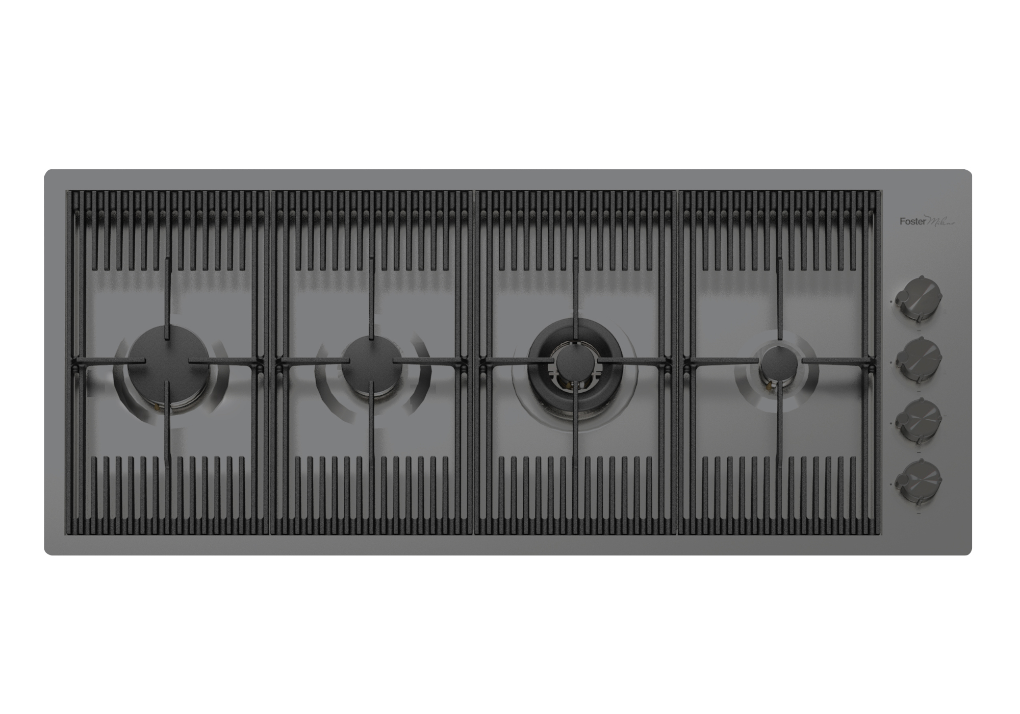 7681006 Варочная панель Milanello Gun Metal - 7681006 Fosterspa 