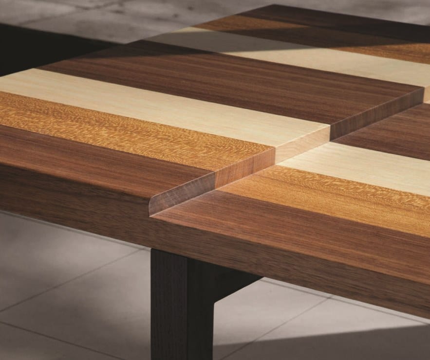 Скамейка из массива дерева BassamFellows В полоску ARCH-00103735 - Вид №1