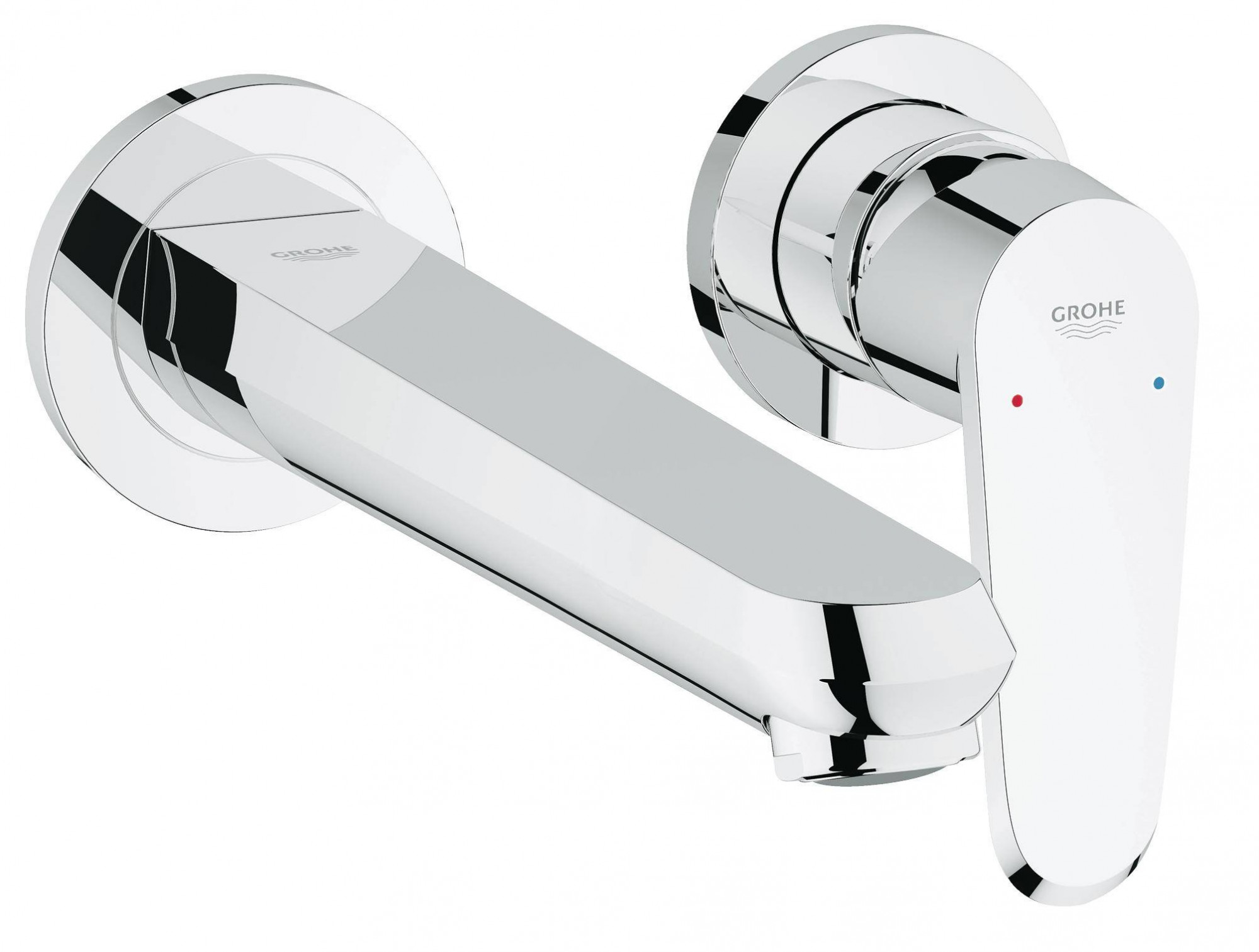 Внешняя часть смесителя для раковины GROHE Eurodisc Cosmopolitan (вынос 230 мм), хром (19974002)