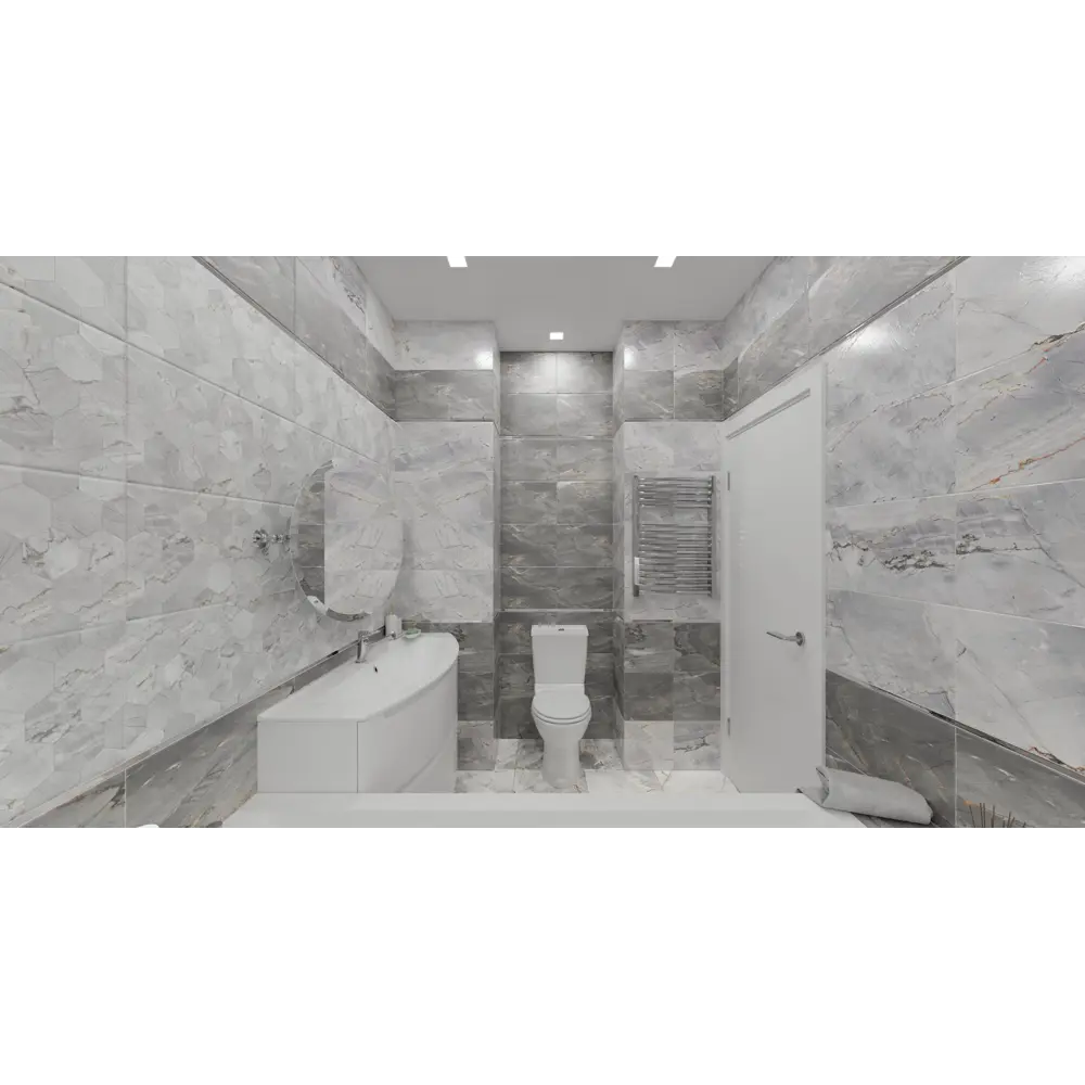 Декор настенный Strict Dec 30x60 см 1.62 м² цвет серый Santreyd STLM-2013373 - Вид №4
