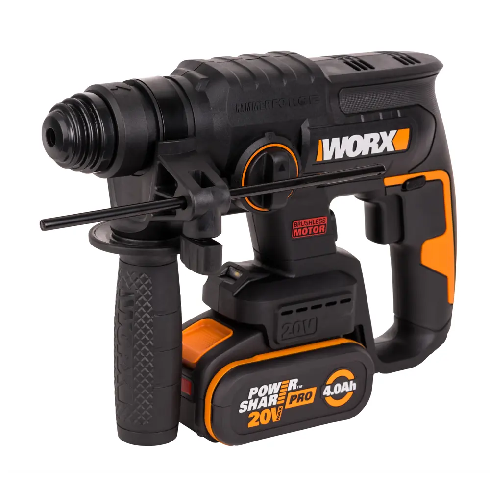 WORX WX381.1 - аккумуляторный перфоратор с бесщеточным двигателем 85471277 STLM-0062911