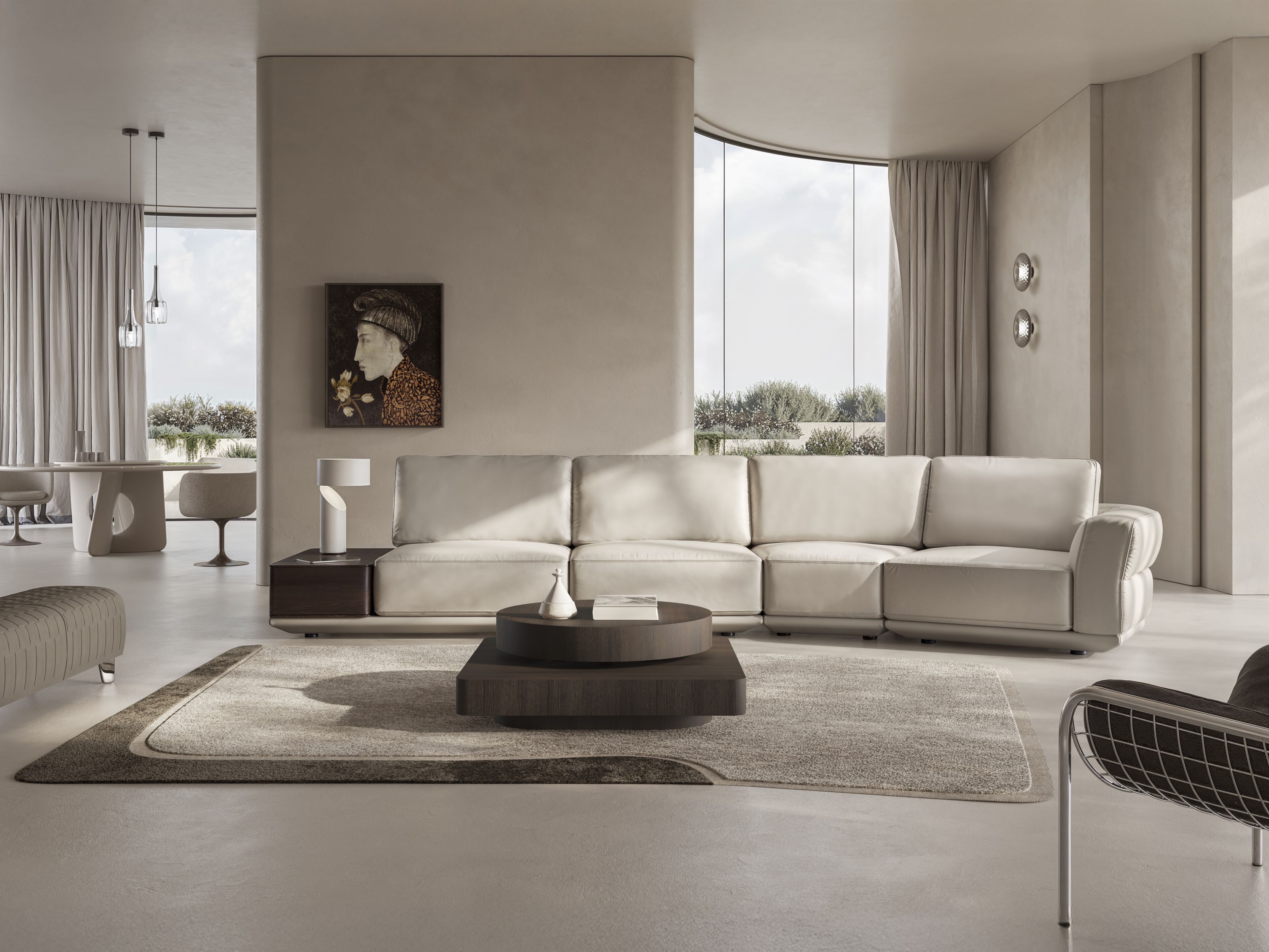 Деревянный журнальный столик Natuzzi Italia Habita ARCH-00093490 - Вид №3