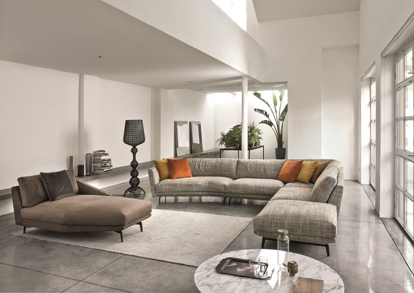 CTS SALOTTI 5-местный угловой диван из ткани Urban sun-id-1360766 - Вид №2