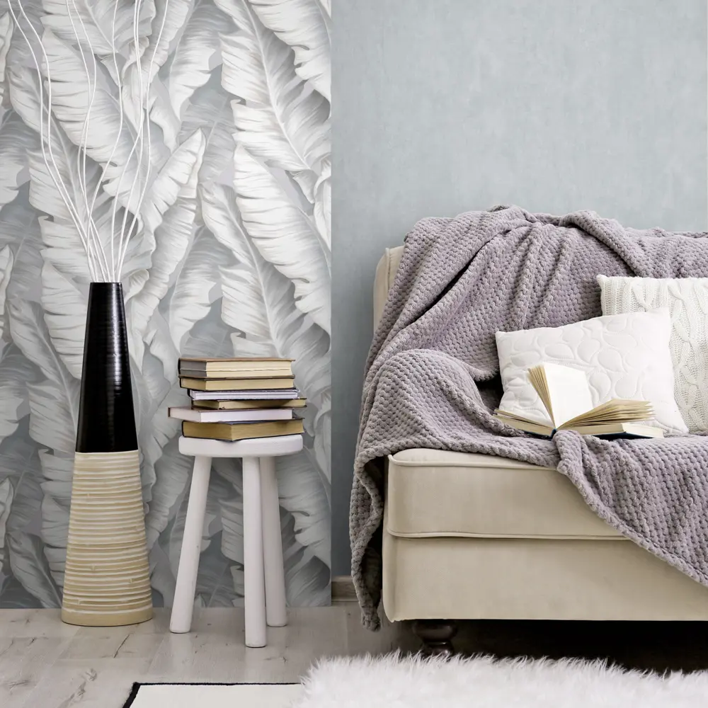 Обои флизелиновые Erismann Santiago серые 1.06 м ЭР60430-04 STLM-2065389 - Вид №3