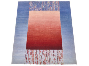 Прямоугольный ковер ручной работы из шерсти