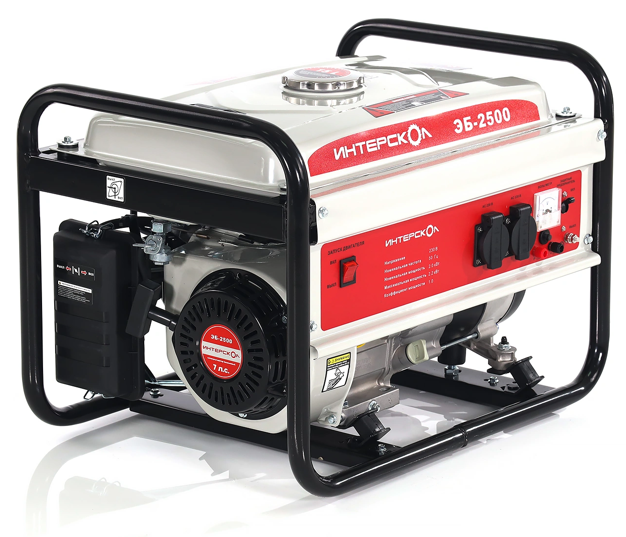 Электрогенератор   бензиновый Интерскол ЭБ-2500 9106297 STDN-0123611 - Вид №5