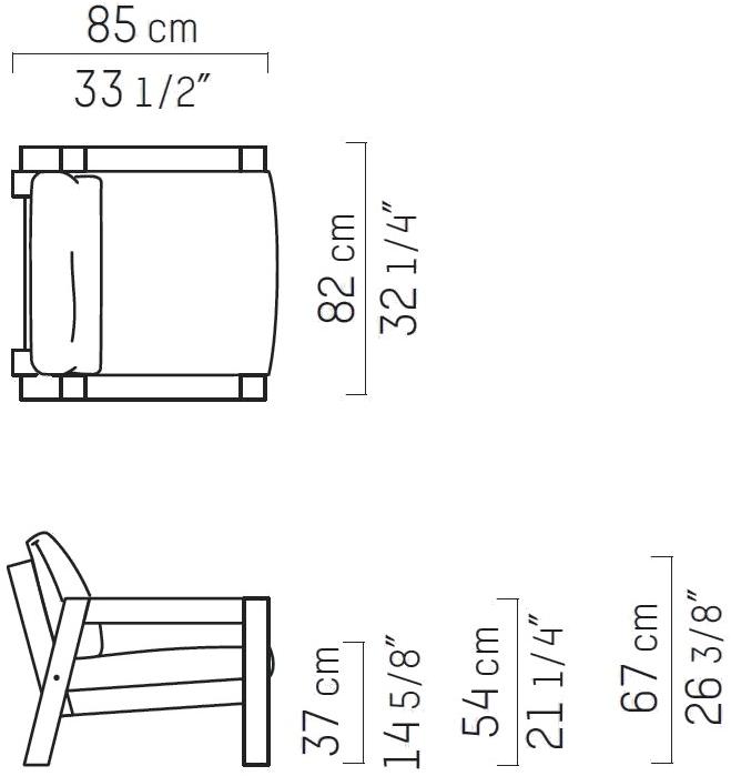 Piet Boon Садовое кресло с подлокотниками Lars outdoor Pbc 11.40.01. - Вид №3