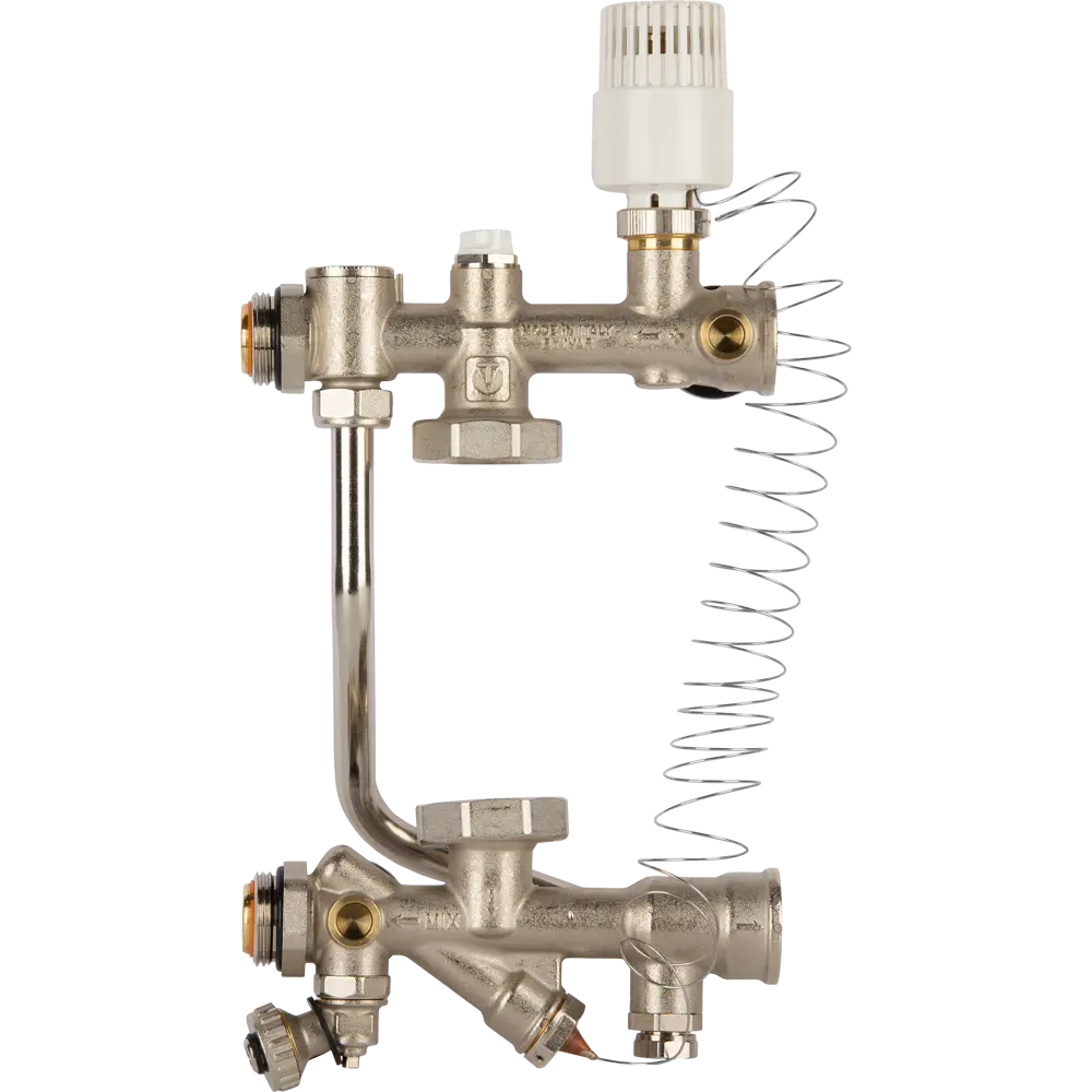 Насосно-смесительный узел Valtec Technomix монтажная длина насоса 130 мм VT.TECHNOMIX.0.130 STLM-2125483 - Вид №2